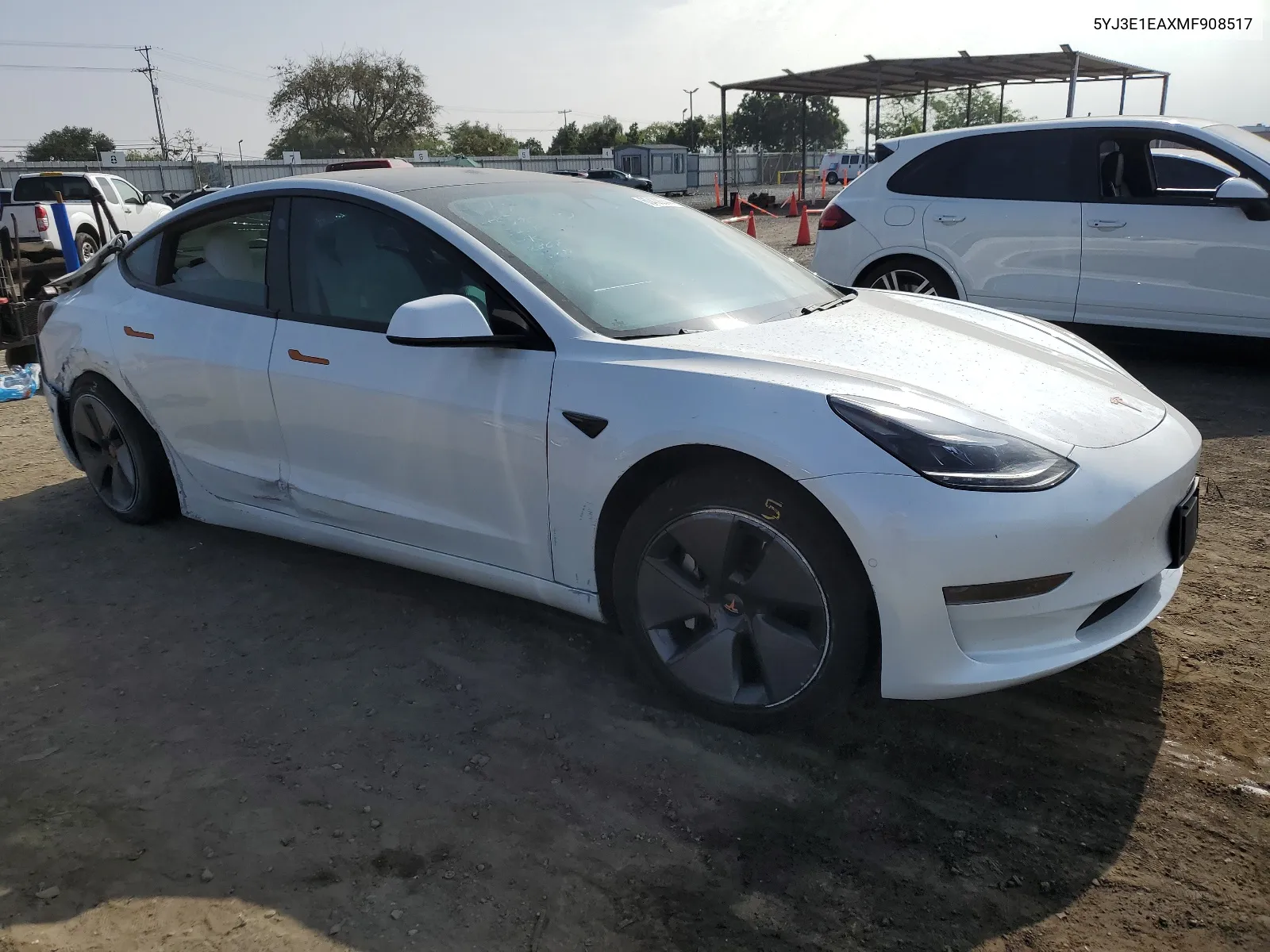 5YJ3E1EAXMF908517 2021 Tesla Model 3