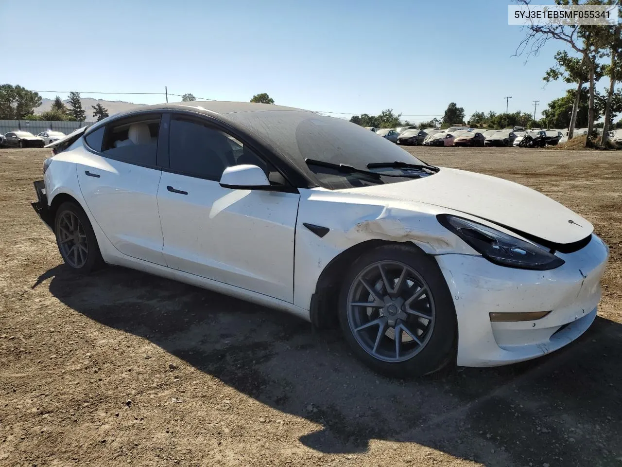 5YJ3E1EB5MF055341 2021 Tesla Model 3