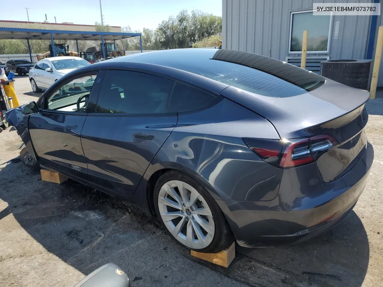 2021 Tesla Model 3 VIN: 5YJ3E1EB4MF073782 Lot: 60914104