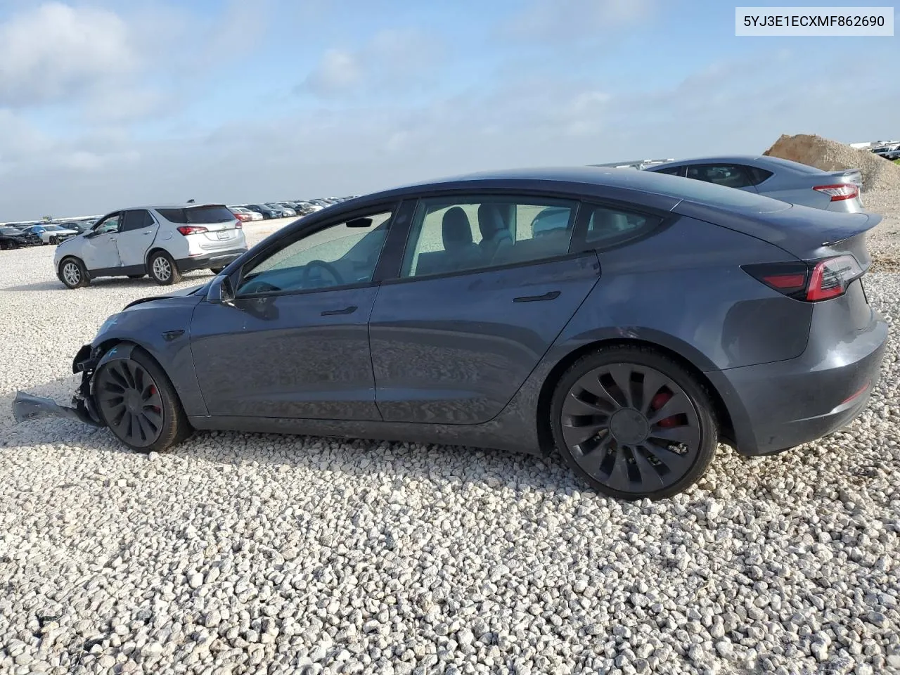 5YJ3E1ECXMF862690 2021 Tesla Model 3