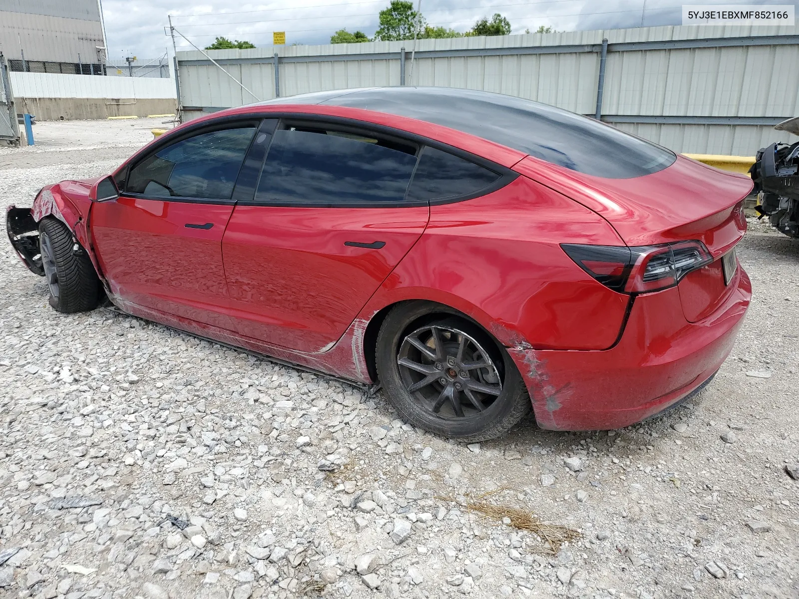 5YJ3E1EBXMF852166 2021 Tesla Model 3