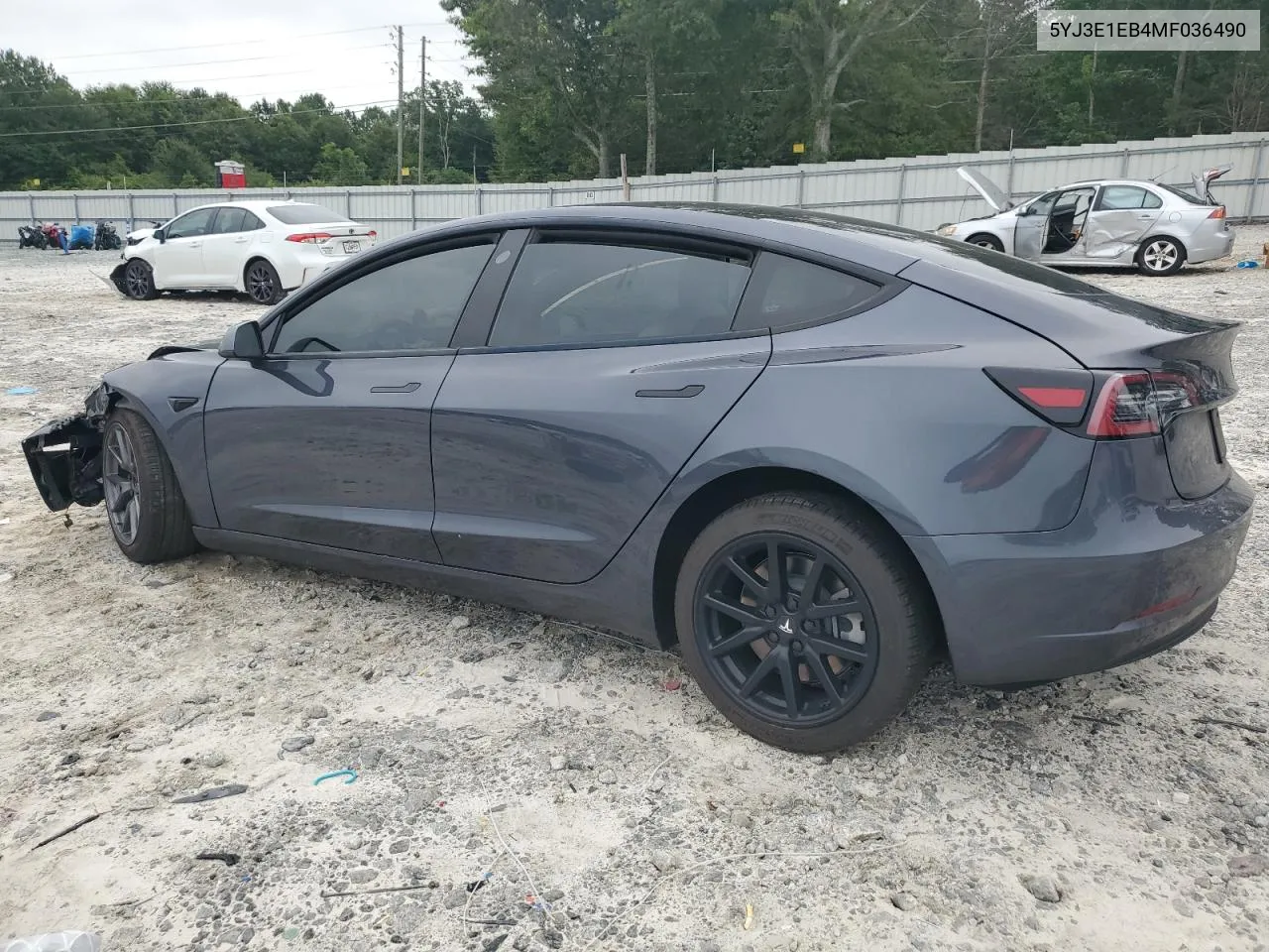 2021 Tesla Model 3 VIN: 5YJ3E1EB4MF036490 Lot: 62399864