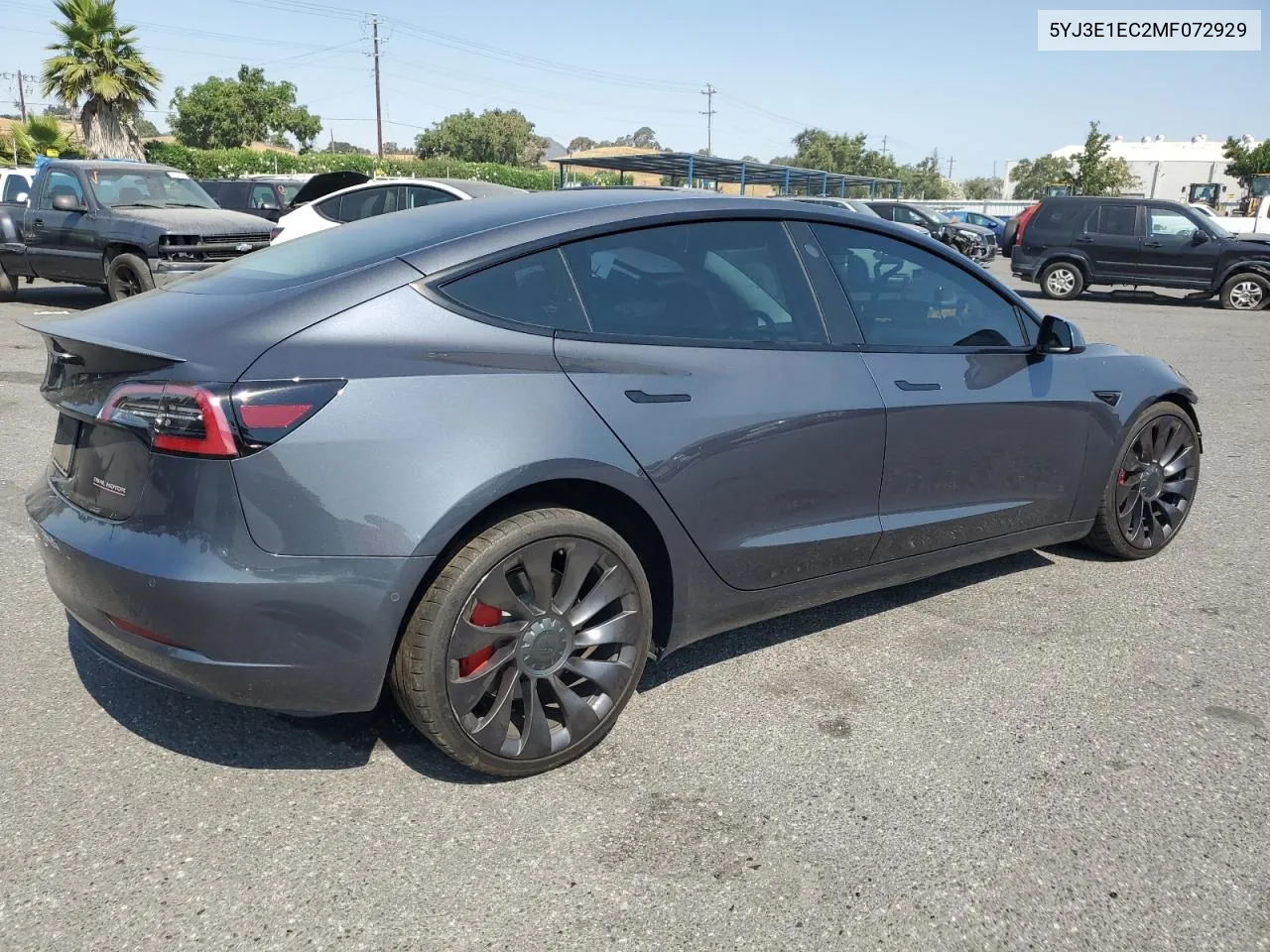 5YJ3E1EC2MF072929 2021 Tesla Model 3