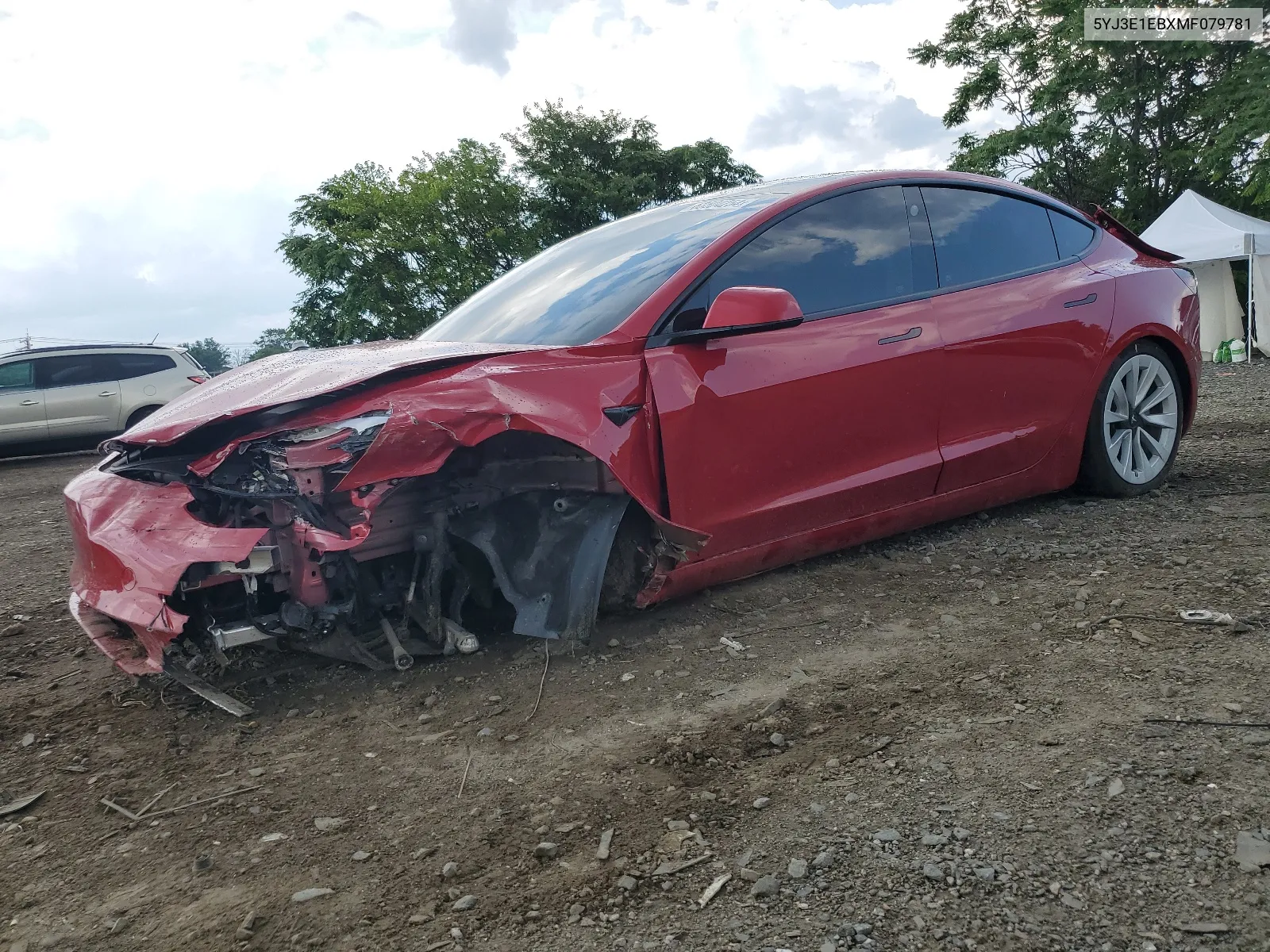 5YJ3E1EBXMF079781 2021 Tesla Model 3