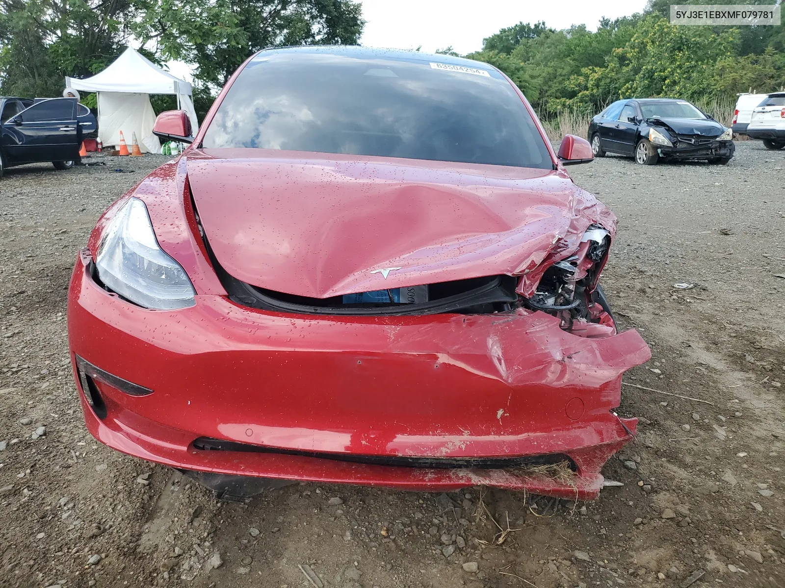 5YJ3E1EBXMF079781 2021 Tesla Model 3