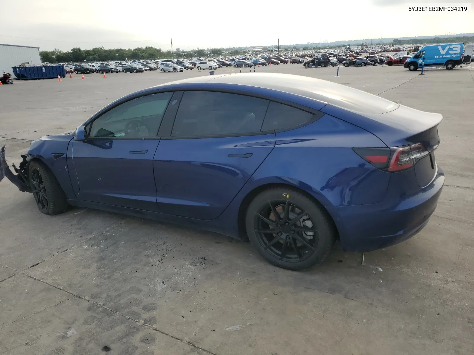 5YJ3E1EB2MF034219 2021 Tesla Model 3