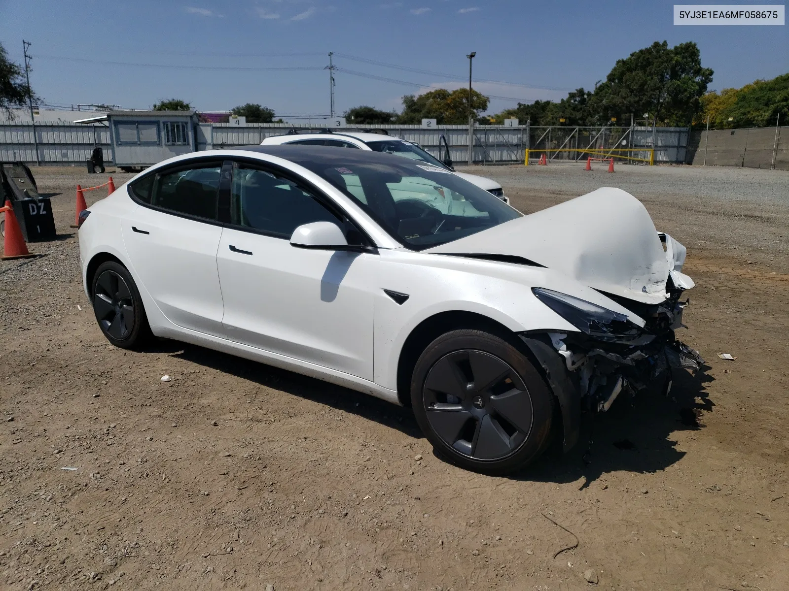 5YJ3E1EA6MF058675 2021 Tesla Model 3