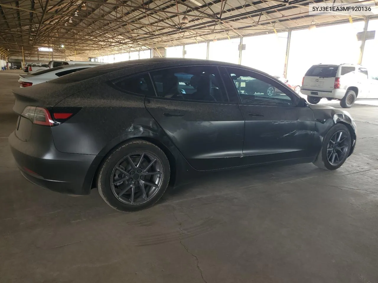 5YJ3E1EA3MF920136 2021 Tesla Model 3