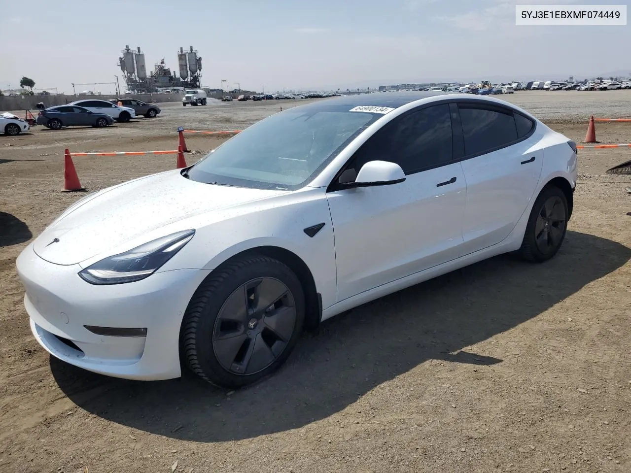 5YJ3E1EBXMF074449 2021 Tesla Model 3