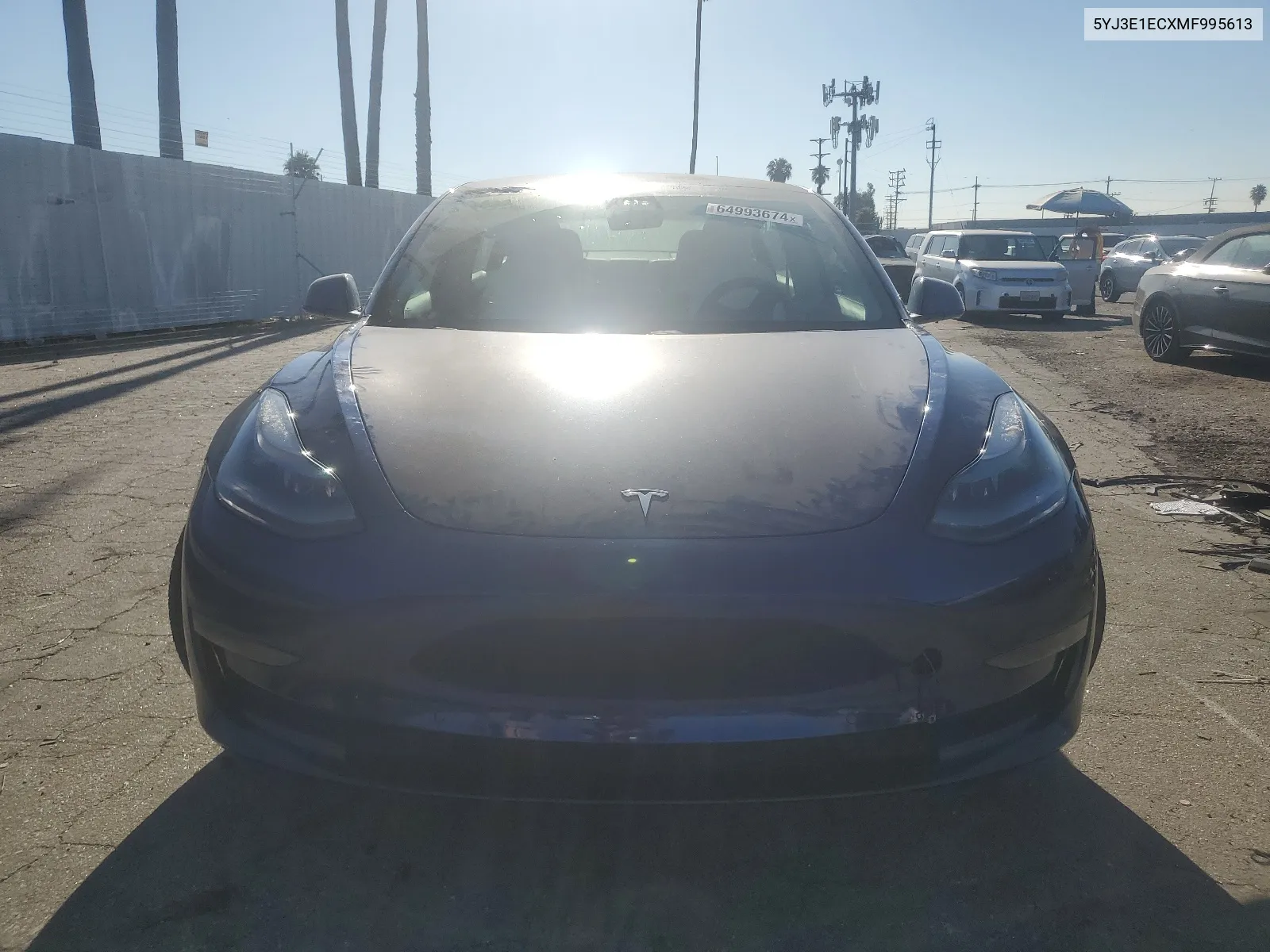 5YJ3E1ECXMF995613 2021 Tesla Model 3