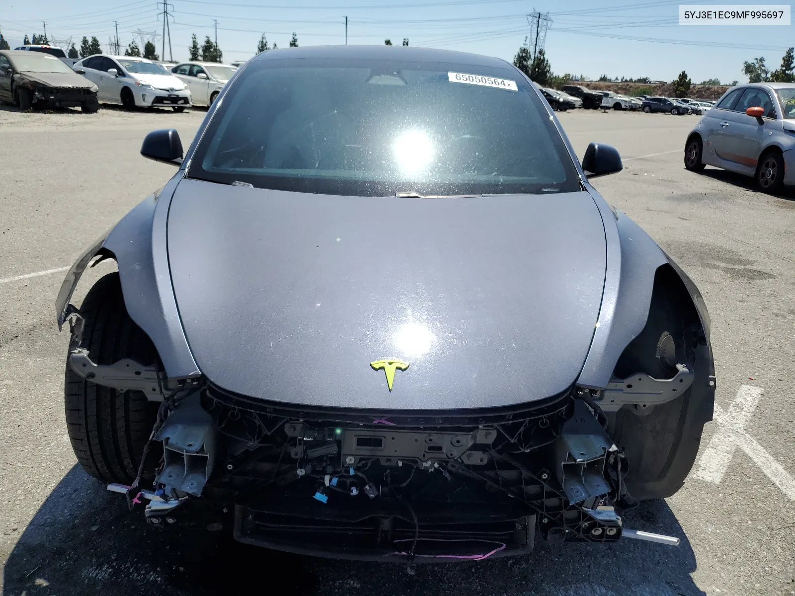 5YJ3E1EC9MF995697 2021 Tesla Model 3