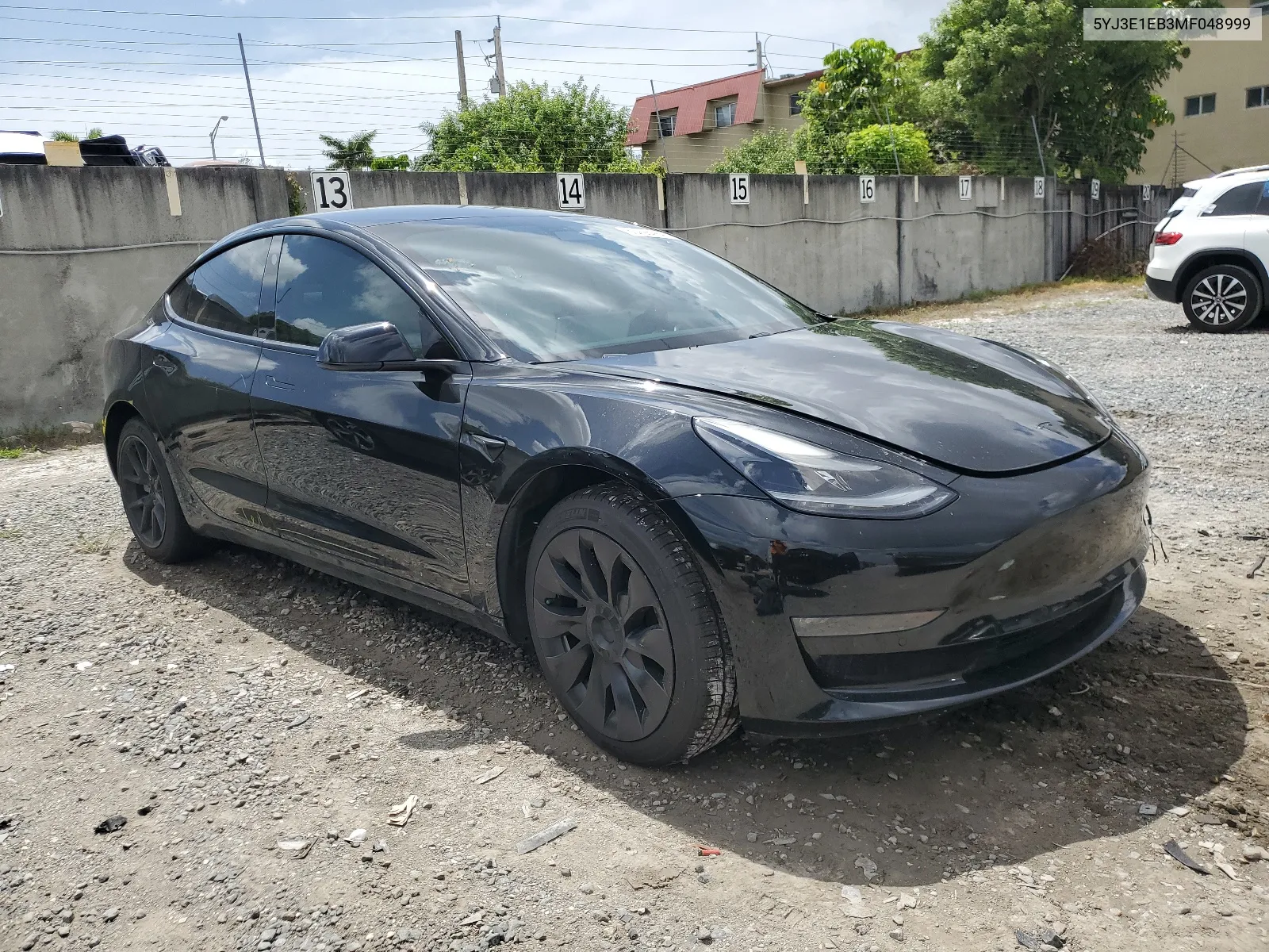 2021 Tesla Model 3 VIN: 5YJ3E1EB3MF048999 Lot: 65228484