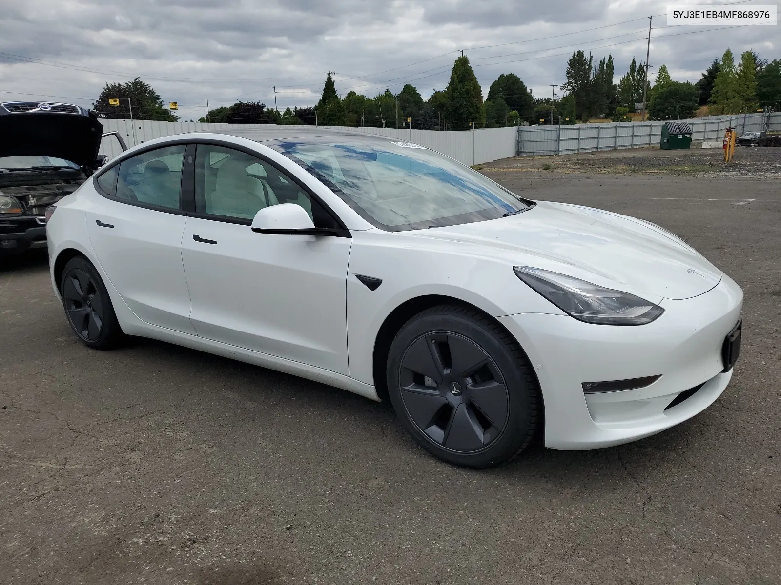 5YJ3E1EB4MF868976 2021 Tesla Model 3