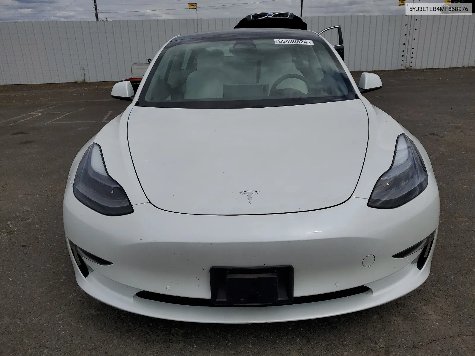 2021 Tesla Model 3 VIN: 5YJ3E1EB4MF868976 Lot: 65430524