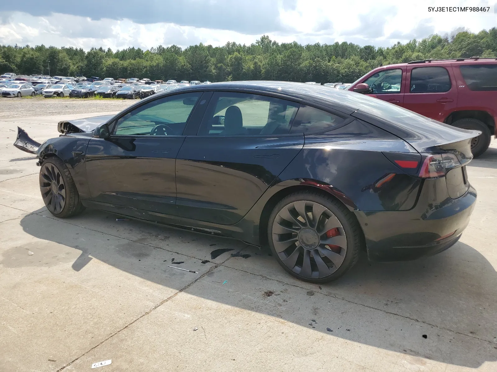 2021 Tesla Model 3 VIN: 5YJ3E1EC1MF988467 Lot: 65545264