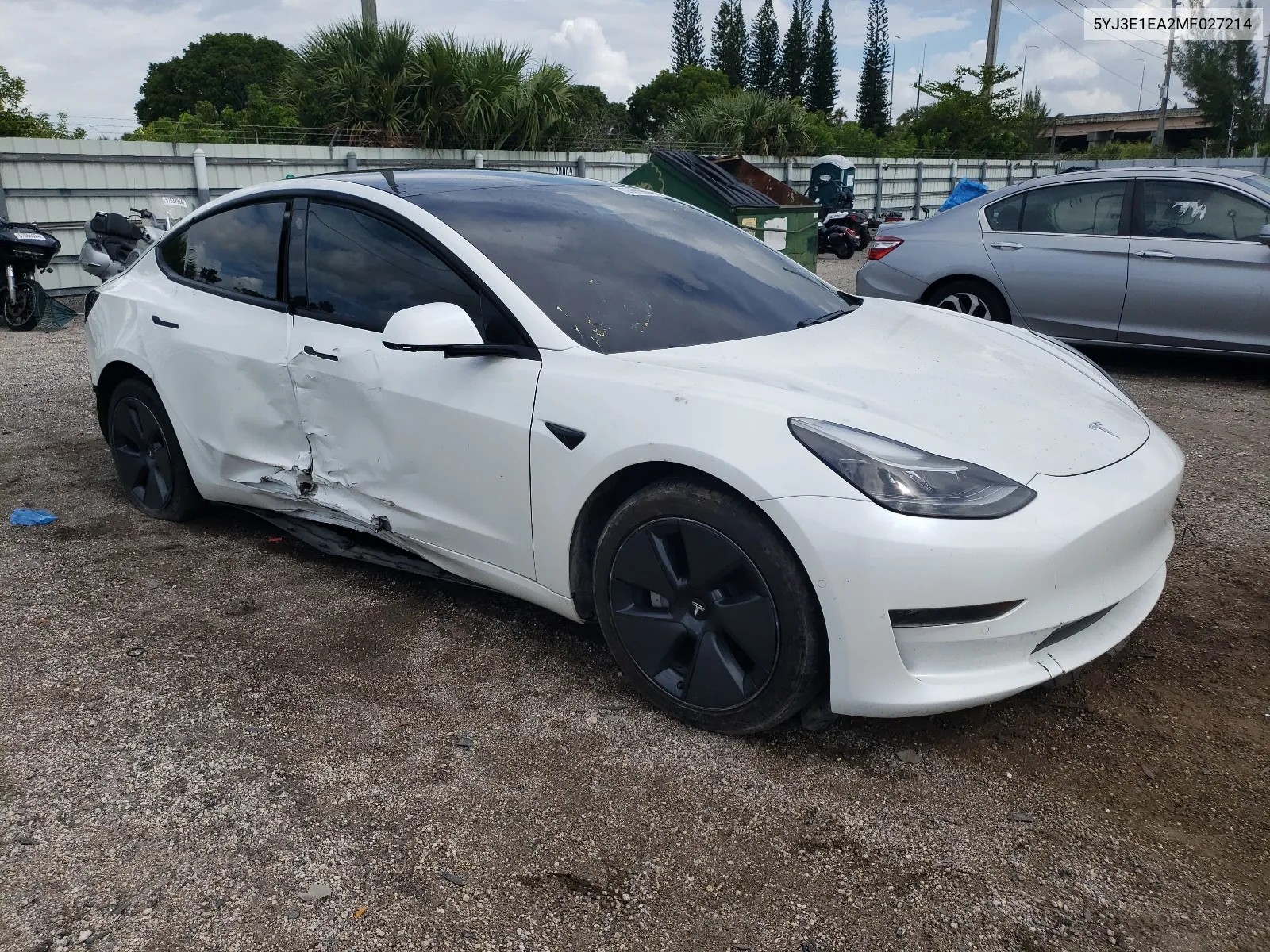 5YJ3E1EA2MF027214 2021 Tesla Model 3