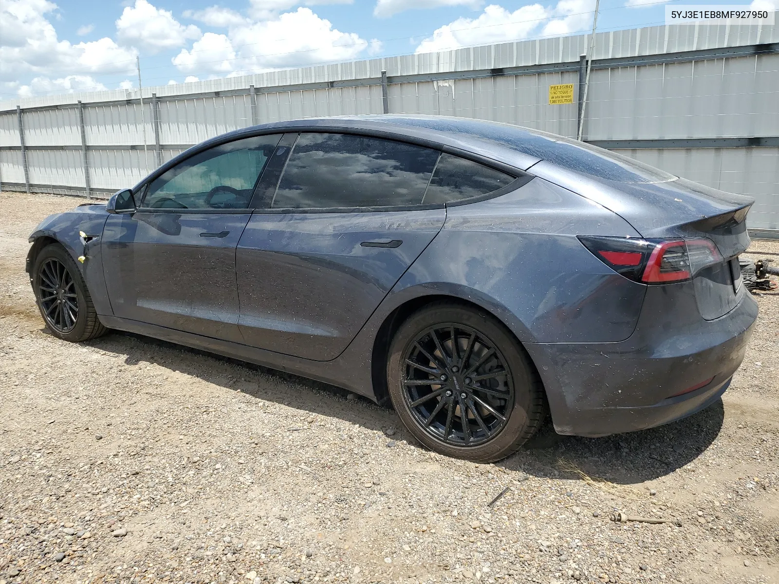 2021 Tesla Model 3 VIN: 5YJ3E1EB8MF927950 Lot: 65817124