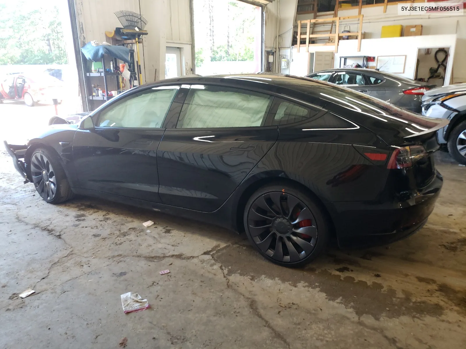 2021 Tesla Model 3 VIN: 5YJ3E1EC5MF056515 Lot: 66315754