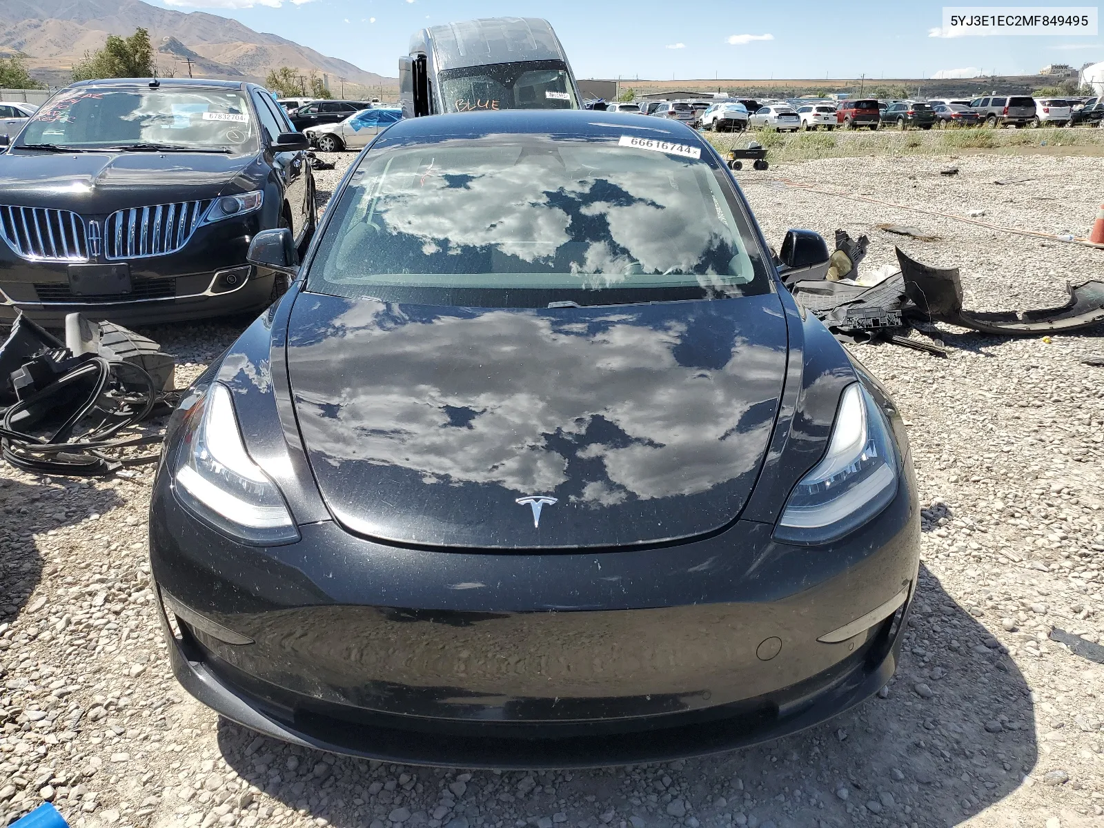 5YJ3E1EC2MF849495 2021 Tesla Model 3