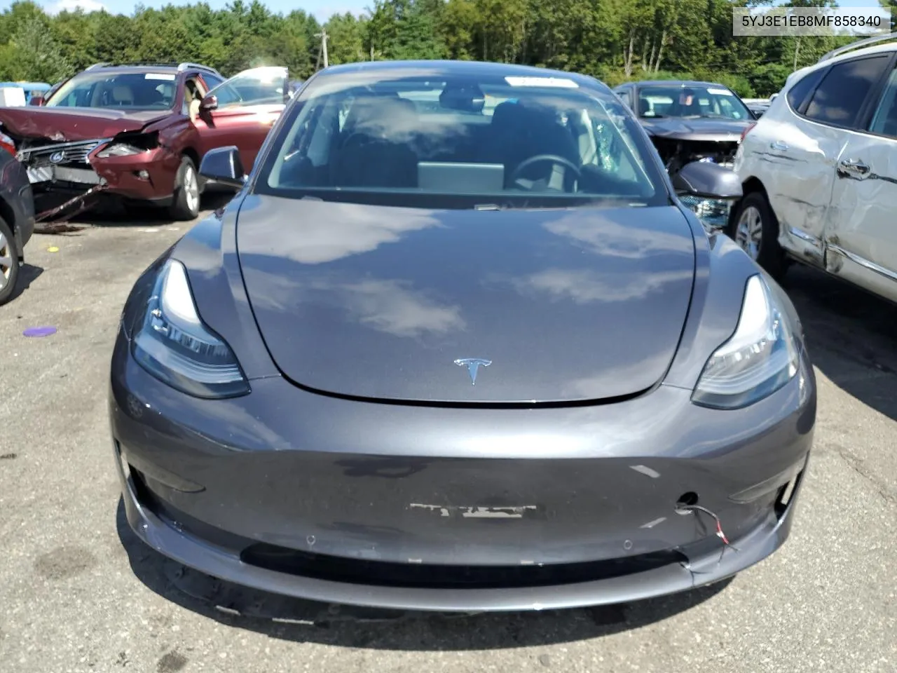 5YJ3E1EB8MF858340 2021 Tesla Model 3