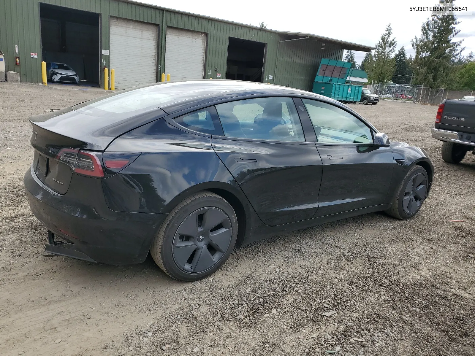 5YJ3E1EB8MF065541 2021 Tesla Model 3