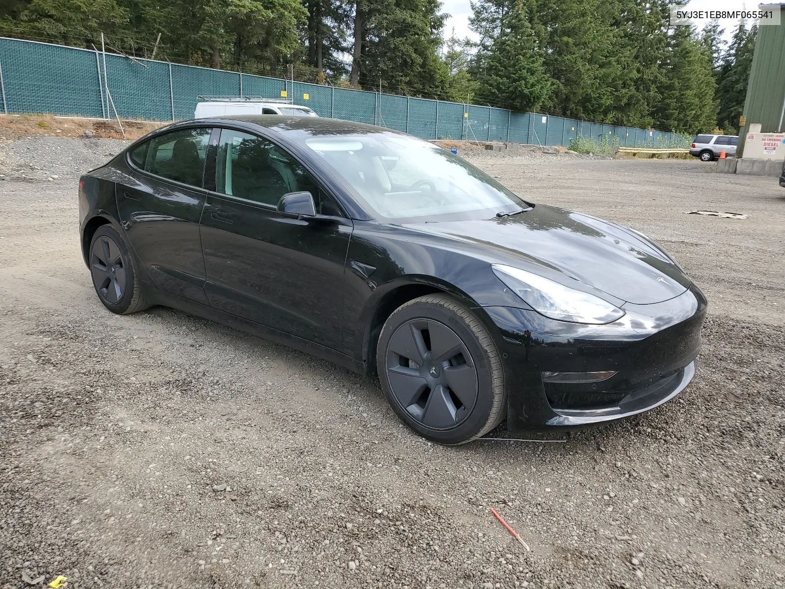 2021 Tesla Model 3 VIN: 5YJ3E1EB8MF065541 Lot: 67274924