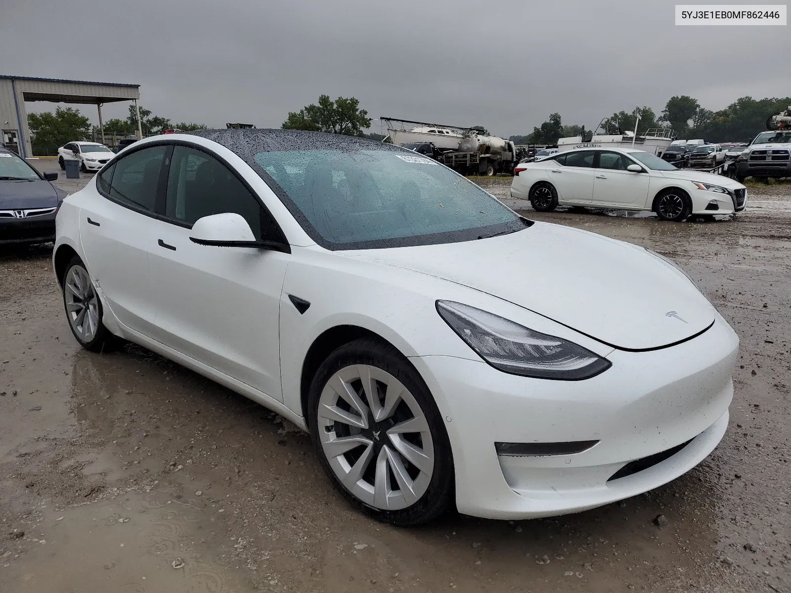 5YJ3E1EB0MF862446 2021 Tesla Model 3