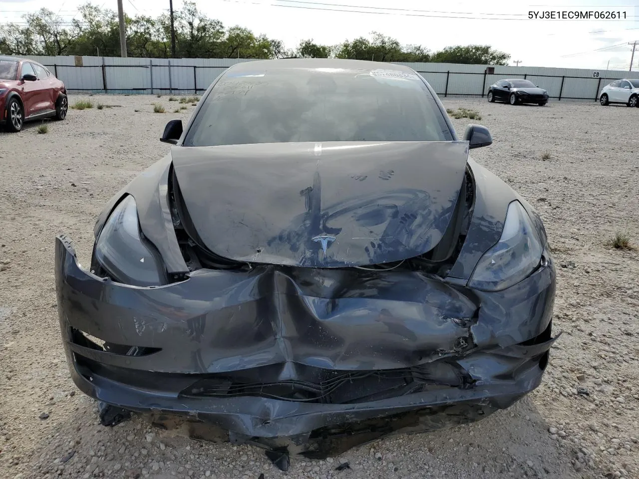 5YJ3E1EC9MF062611 2021 Tesla Model 3