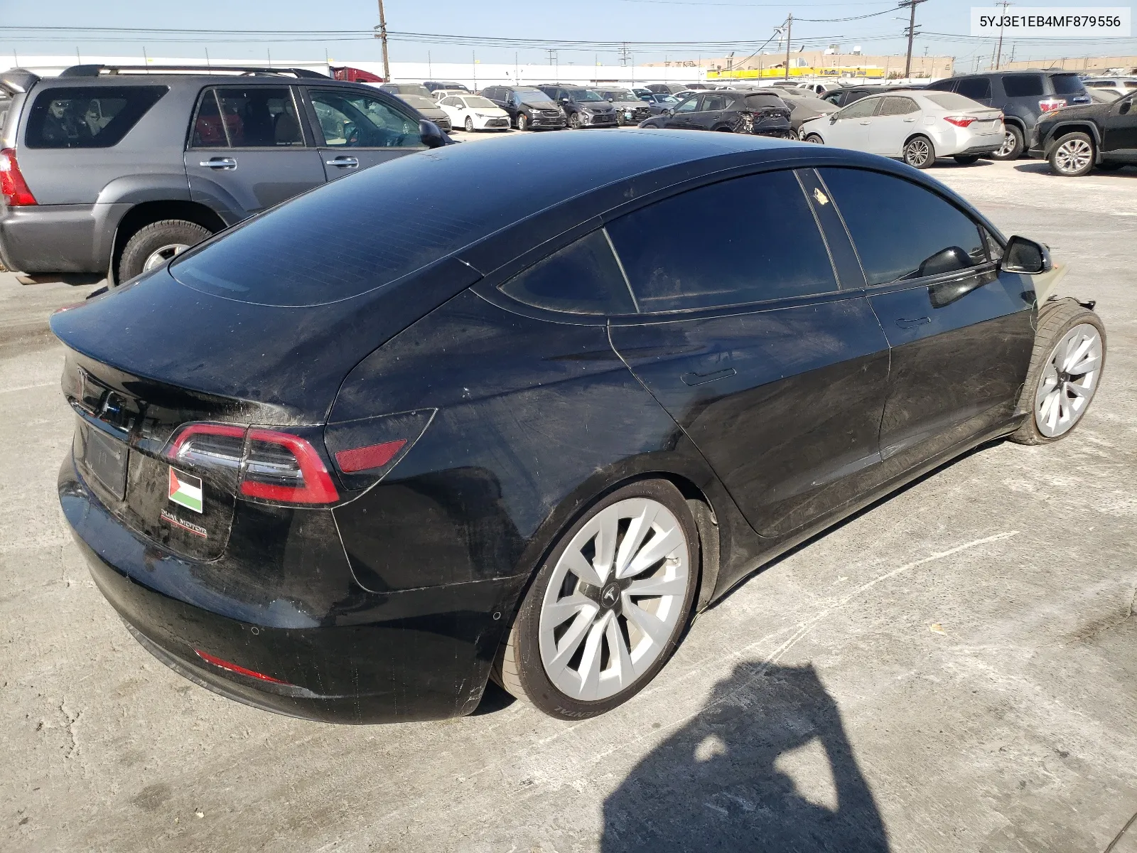 5YJ3E1EB4MF879556 2021 Tesla Model 3