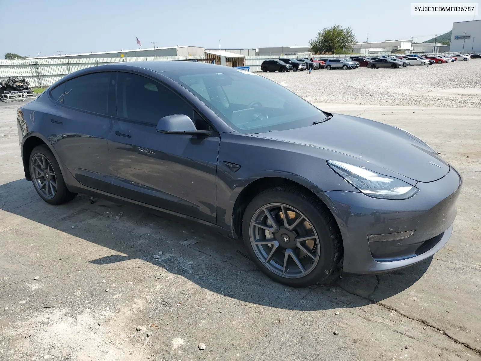 5YJ3E1EB6MF836787 2021 Tesla Model 3