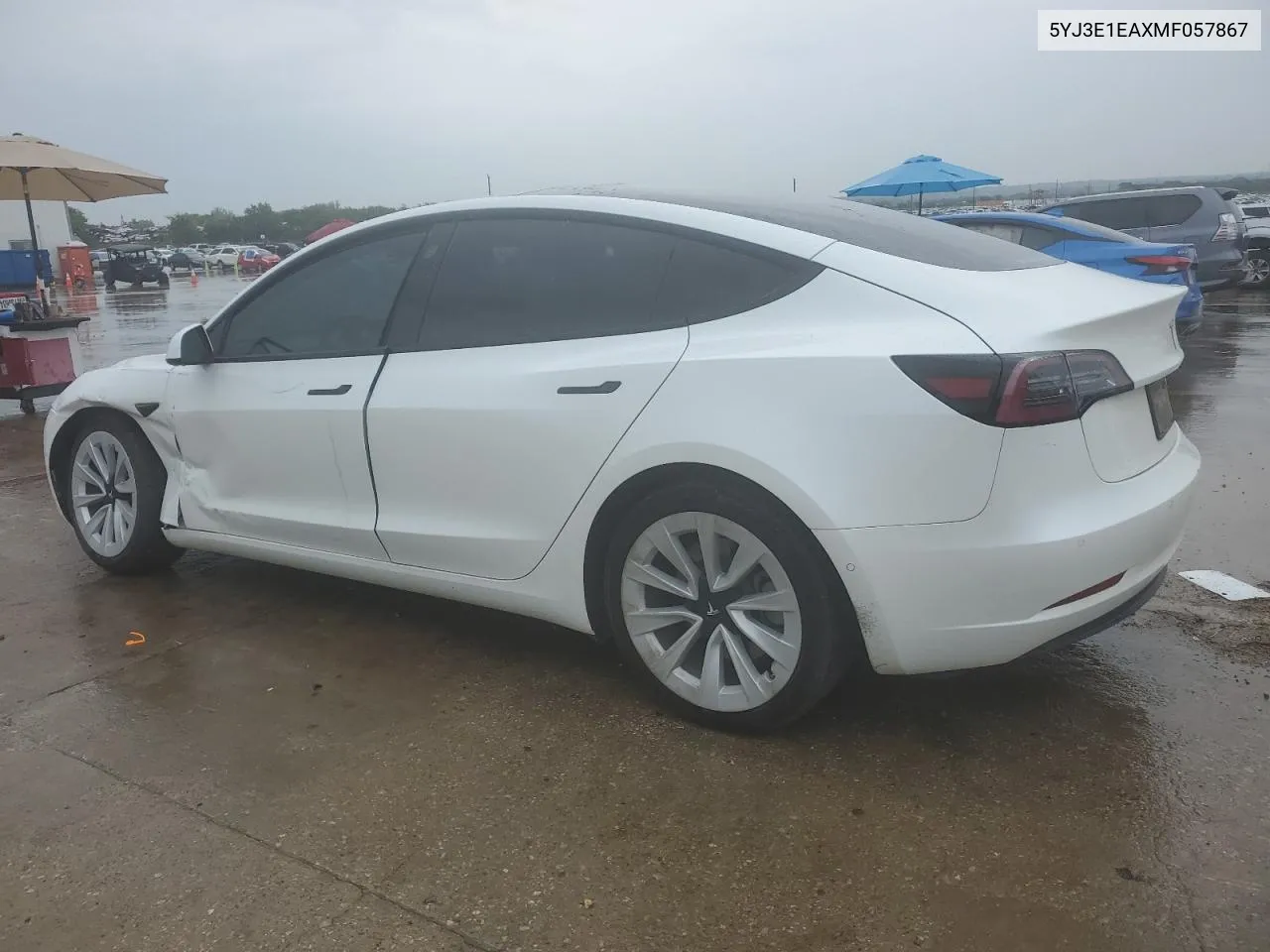 5YJ3E1EAXMF057867 2021 Tesla Model 3