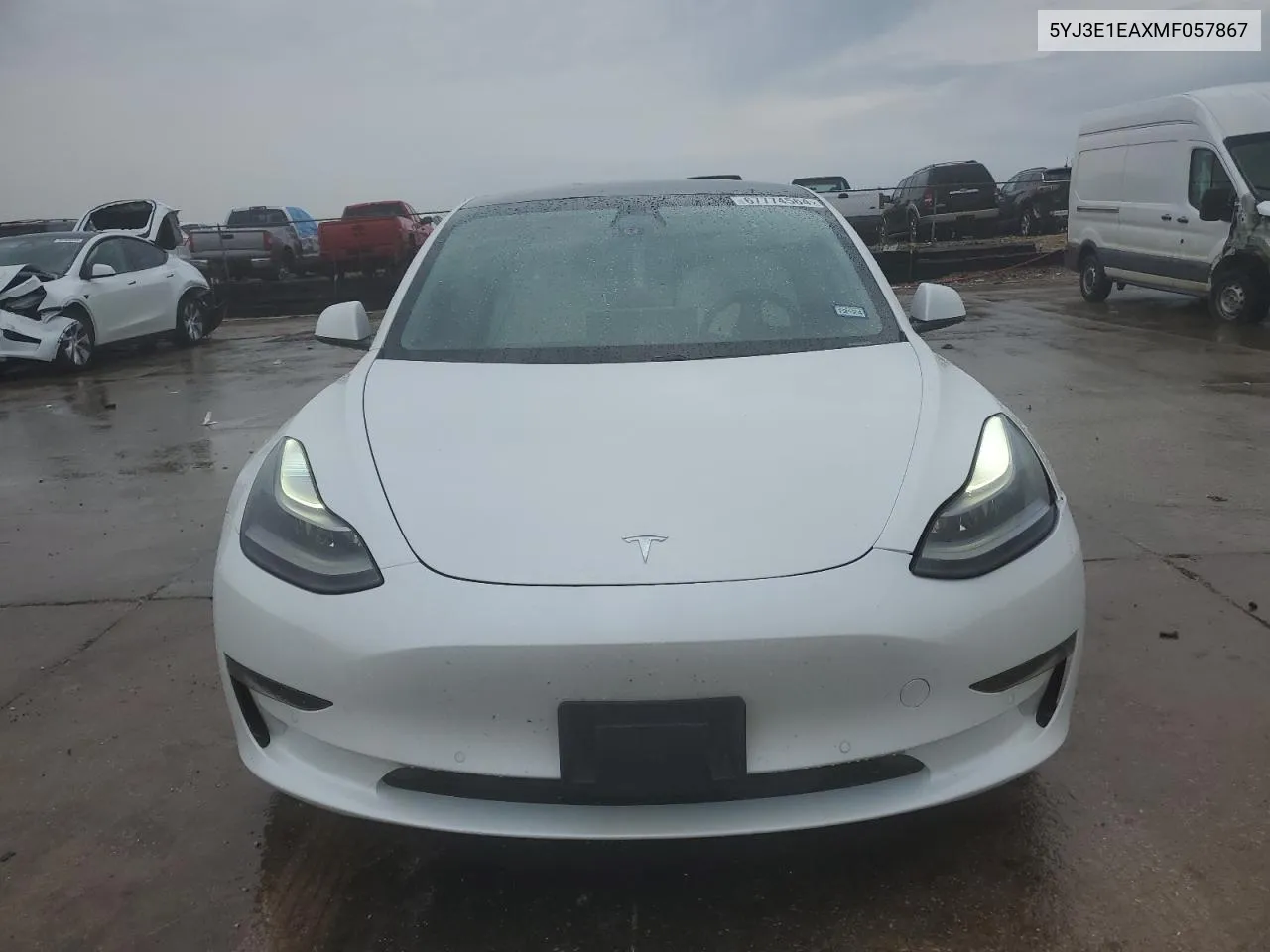 5YJ3E1EAXMF057867 2021 Tesla Model 3