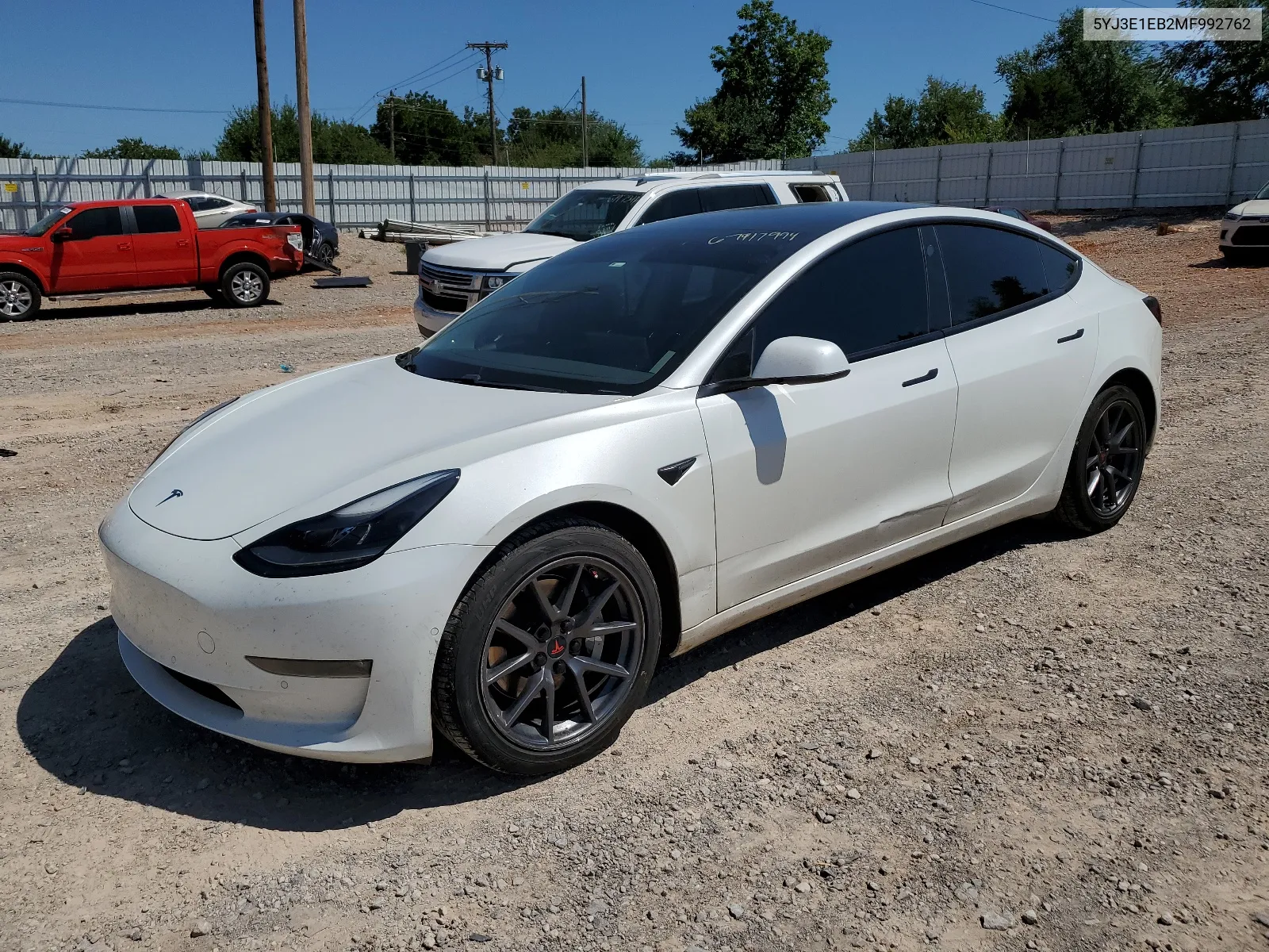 5YJ3E1EB2MF992762 2021 Tesla Model 3