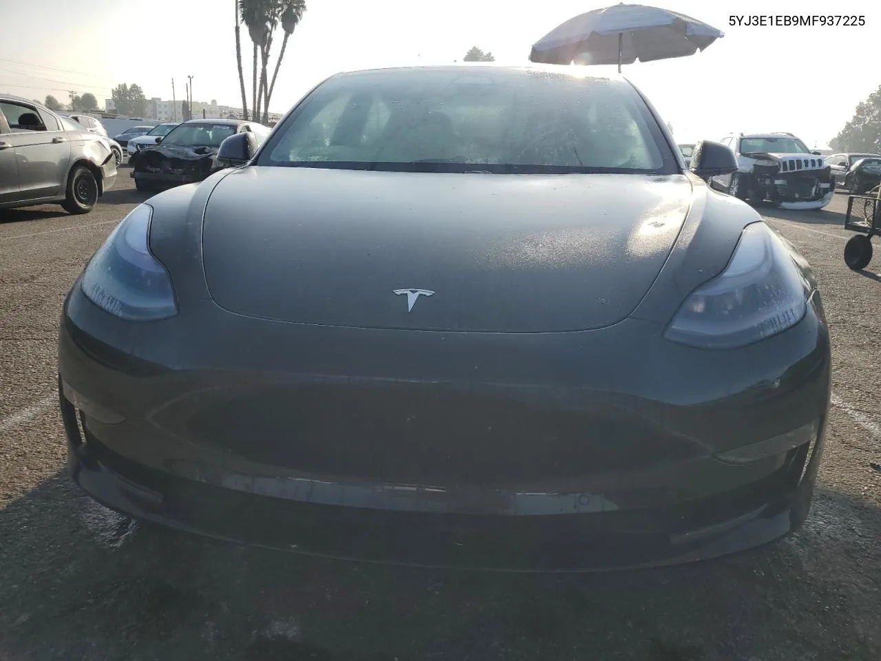 5YJ3E1EB9MF937225 2021 Tesla Model 3