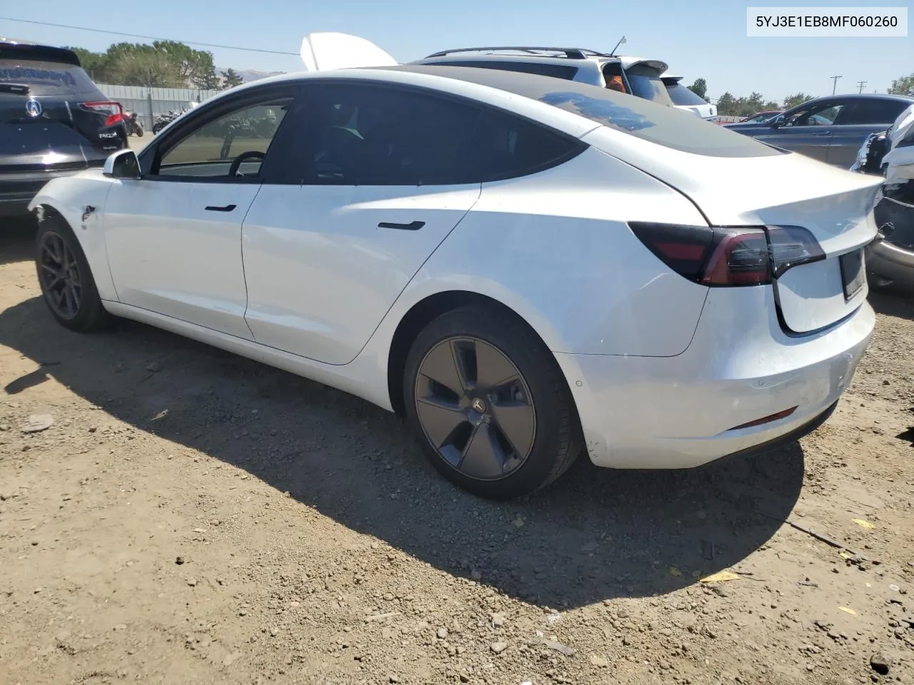 5YJ3E1EB8MF060260 2021 Tesla Model 3