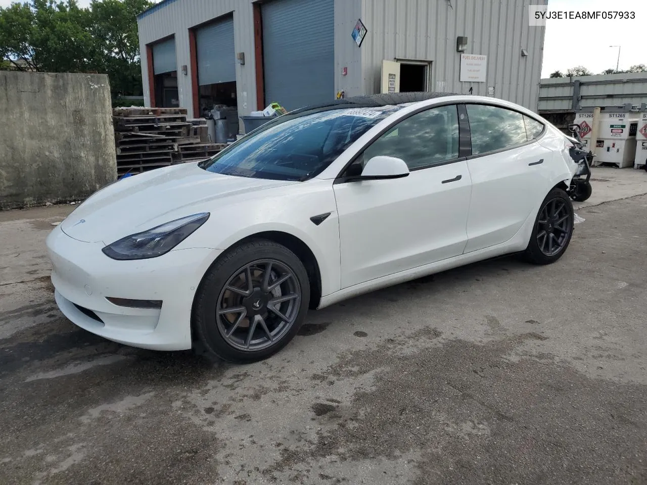 5YJ3E1EA8MF057933 2021 Tesla Model 3