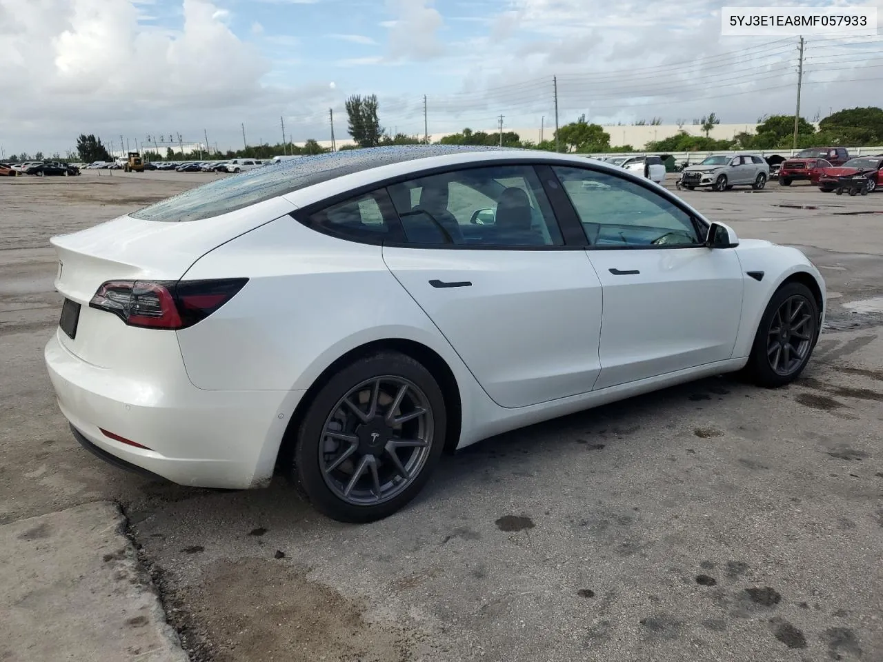 5YJ3E1EA8MF057933 2021 Tesla Model 3