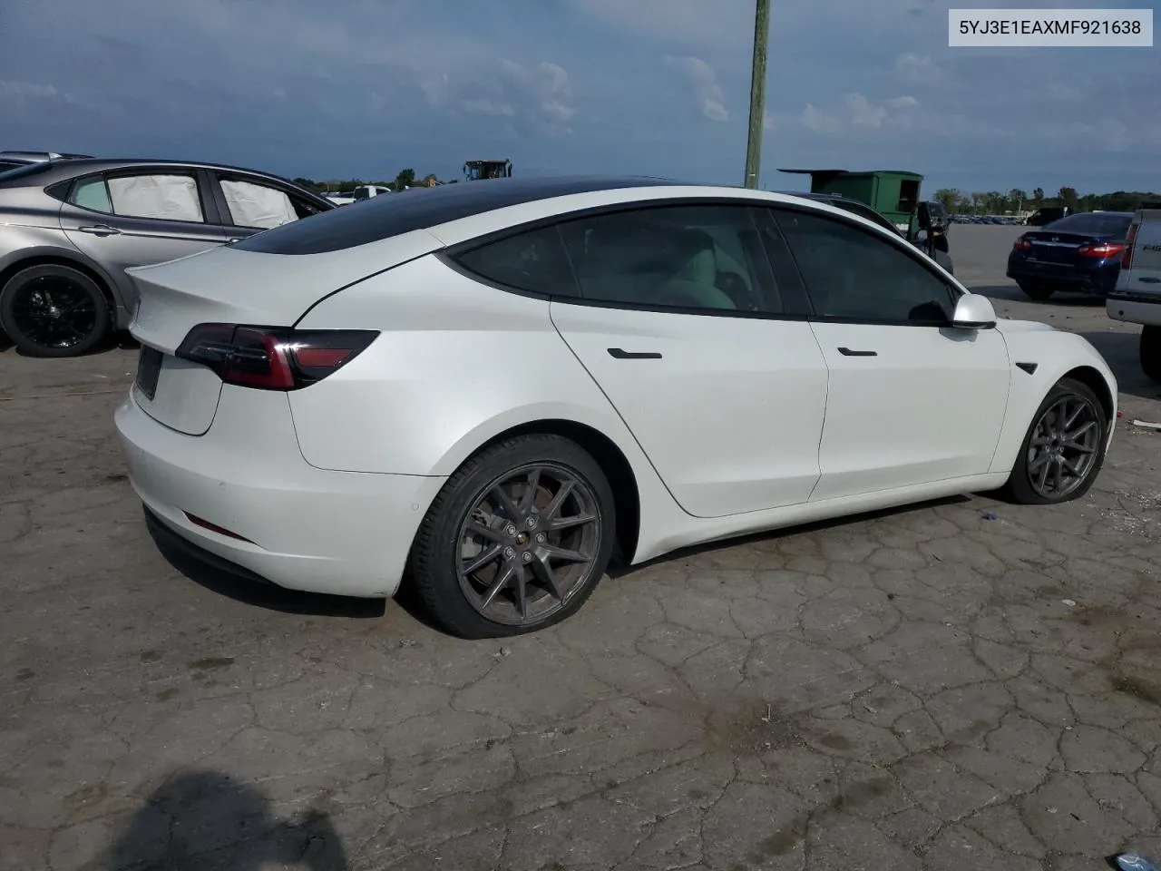 5YJ3E1EAXMF921638 2021 Tesla Model 3