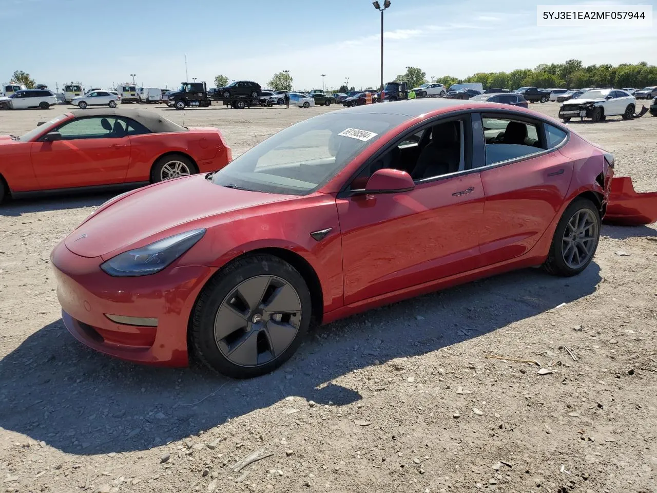 5YJ3E1EA2MF057944 2021 Tesla Model 3