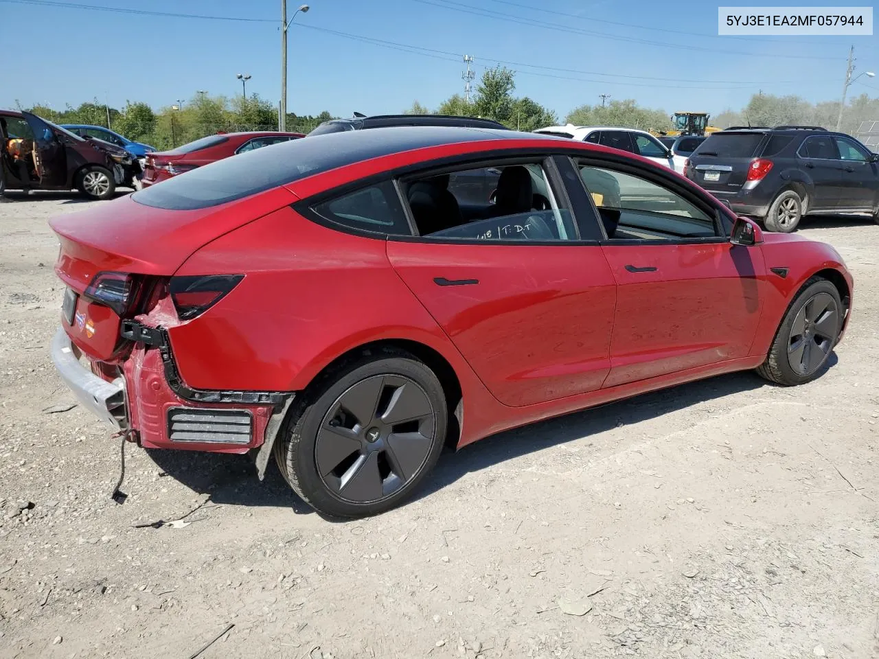 5YJ3E1EA2MF057944 2021 Tesla Model 3