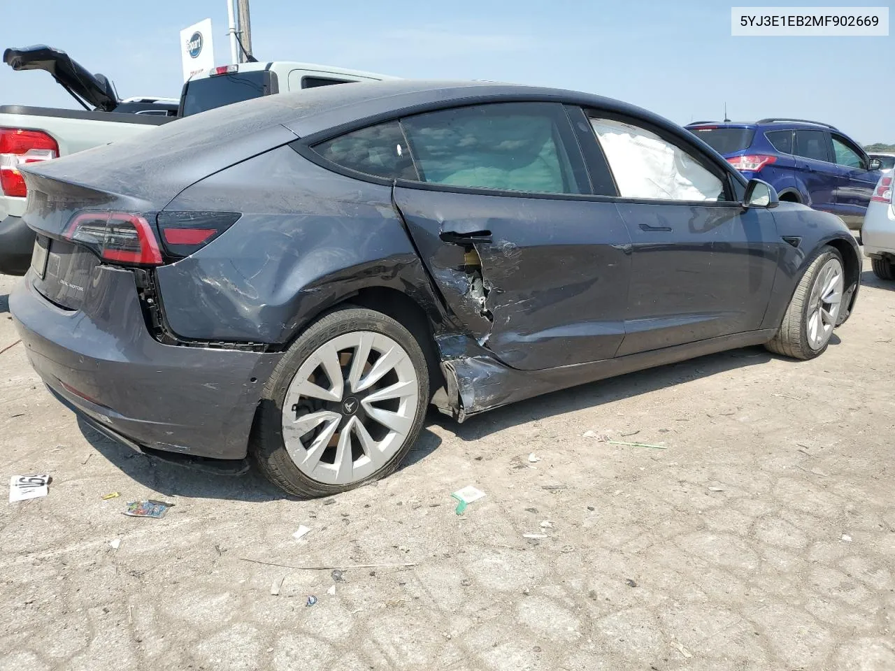 5YJ3E1EB2MF902669 2021 Tesla Model 3