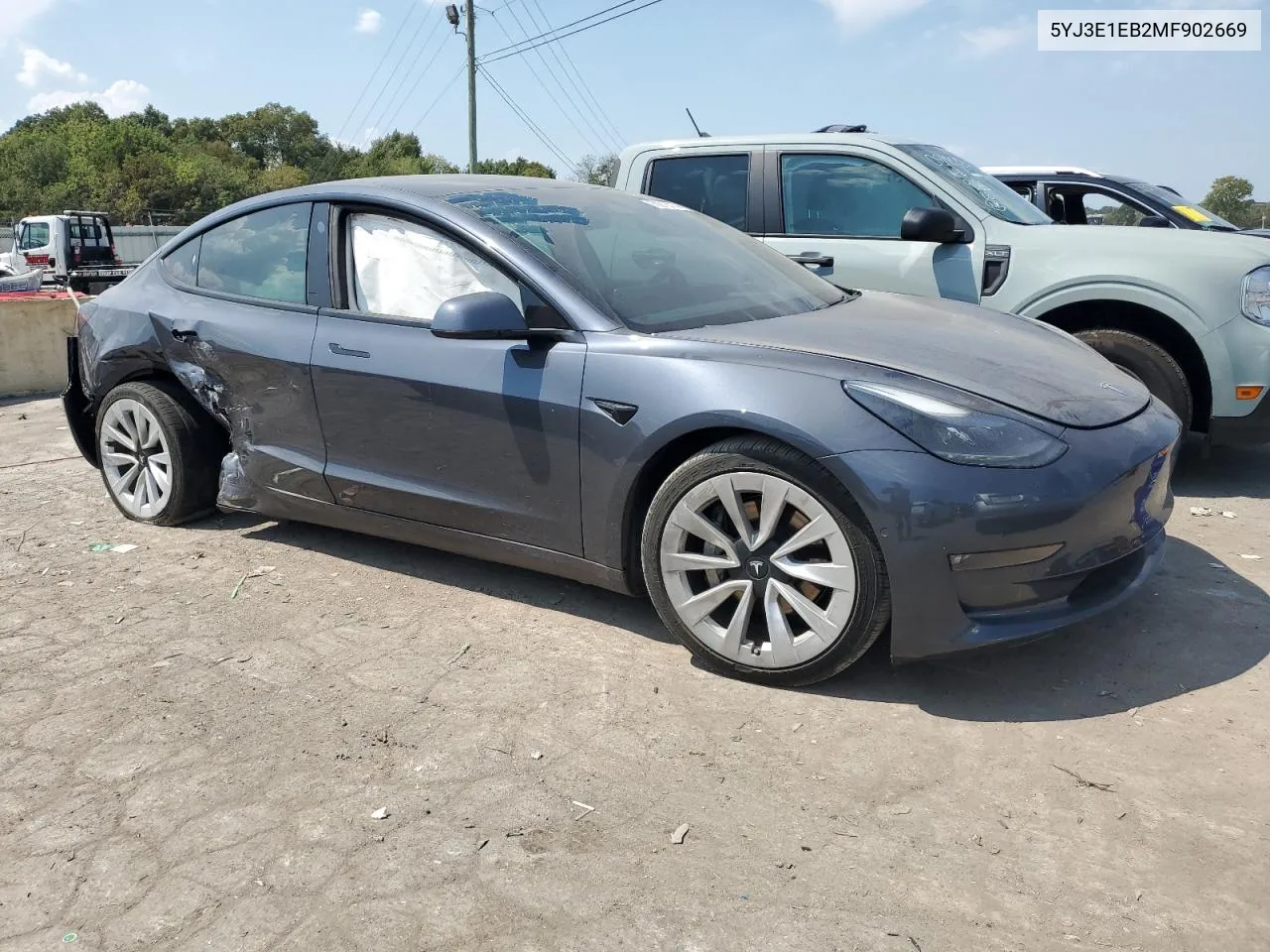 5YJ3E1EB2MF902669 2021 Tesla Model 3