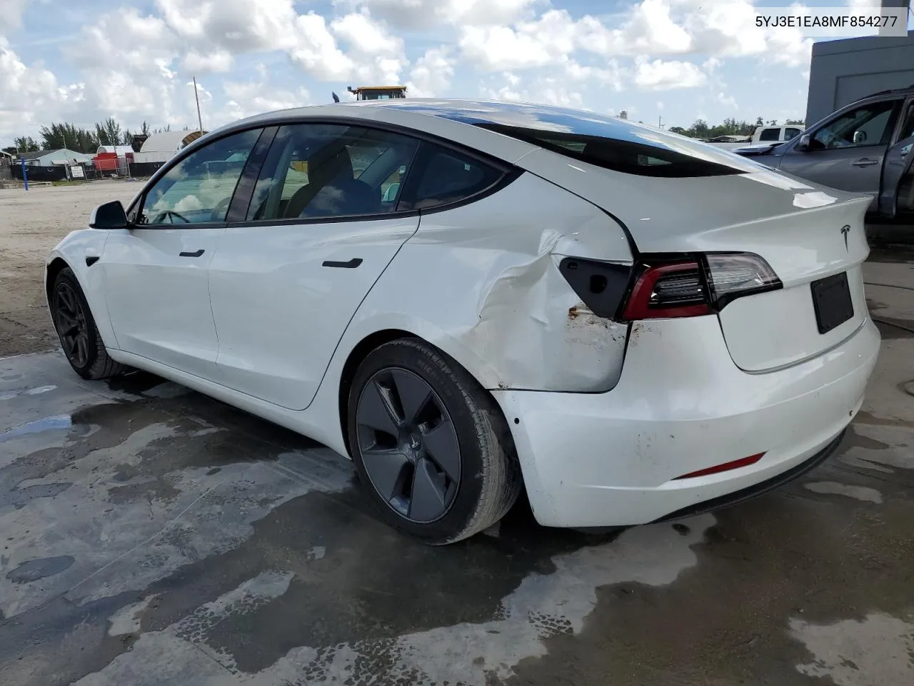 2021 Tesla Model 3 VIN: 5YJ3E1EA8MF854277 Lot: 69261134