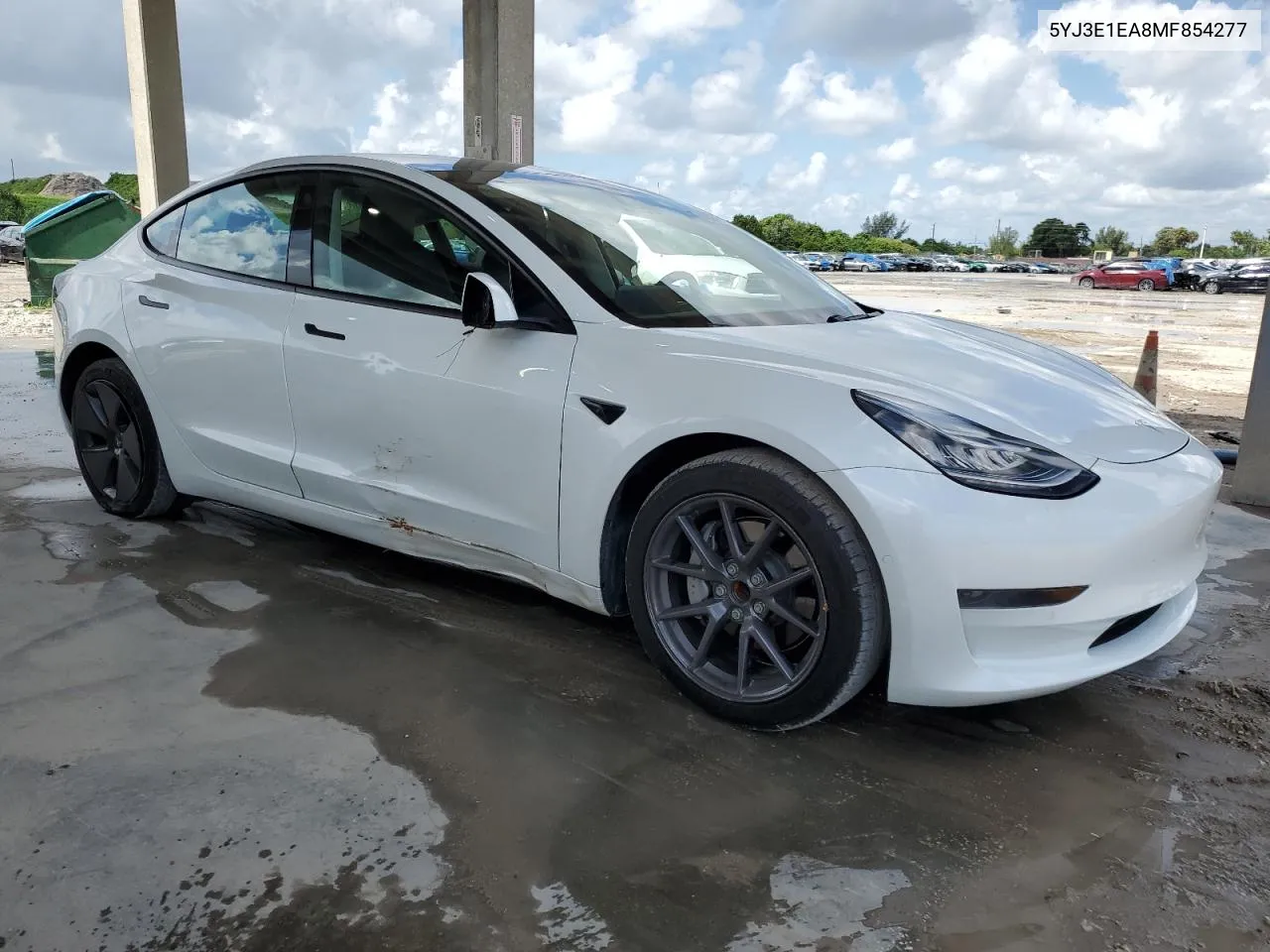 2021 Tesla Model 3 VIN: 5YJ3E1EA8MF854277 Lot: 69261134