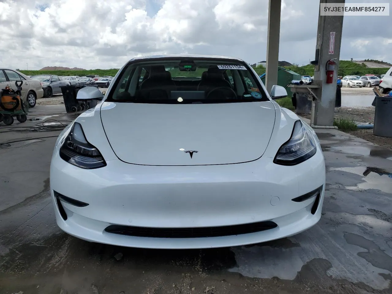 2021 Tesla Model 3 VIN: 5YJ3E1EA8MF854277 Lot: 69261134