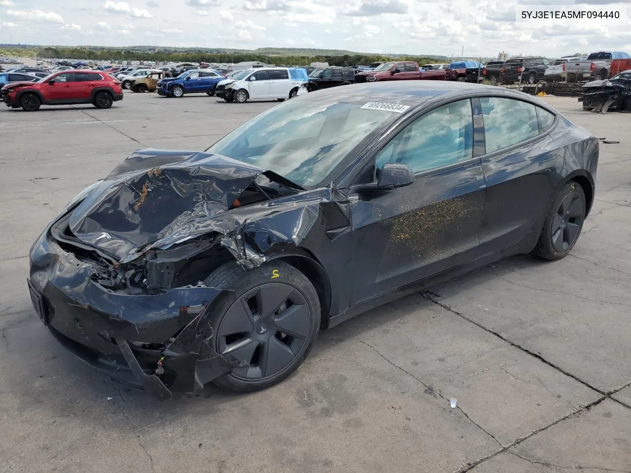 5YJ3E1EA5MF094440 2021 Tesla Model 3