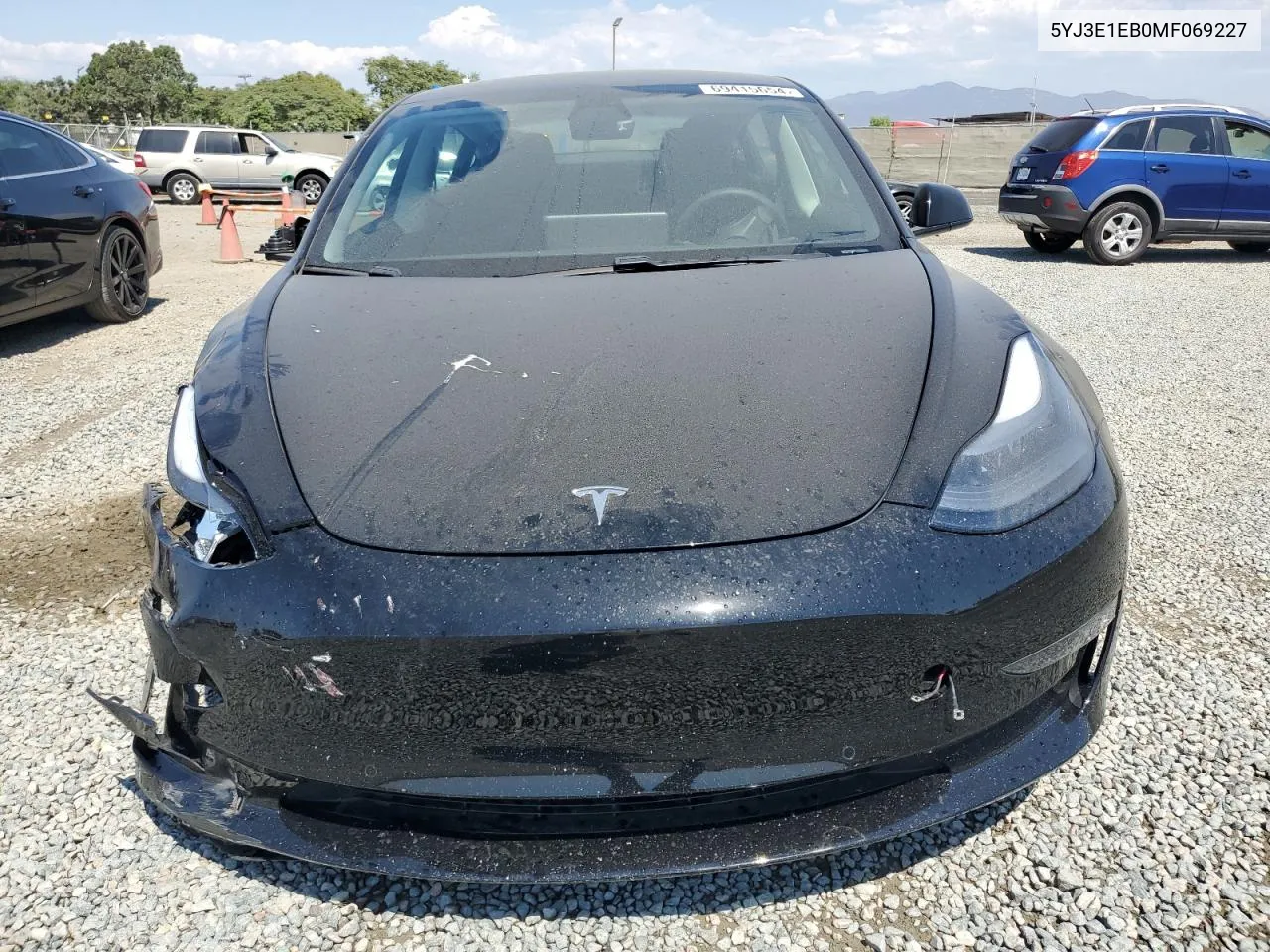 5YJ3E1EB0MF069227 2021 Tesla Model 3