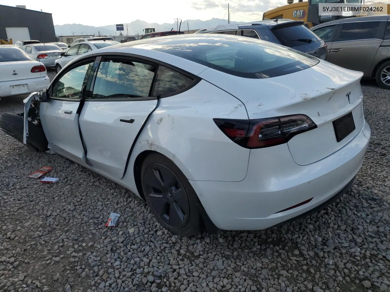 2021 Tesla Model 3 VIN: 5YJ3E1EB8MF024262 Lot: 69427334