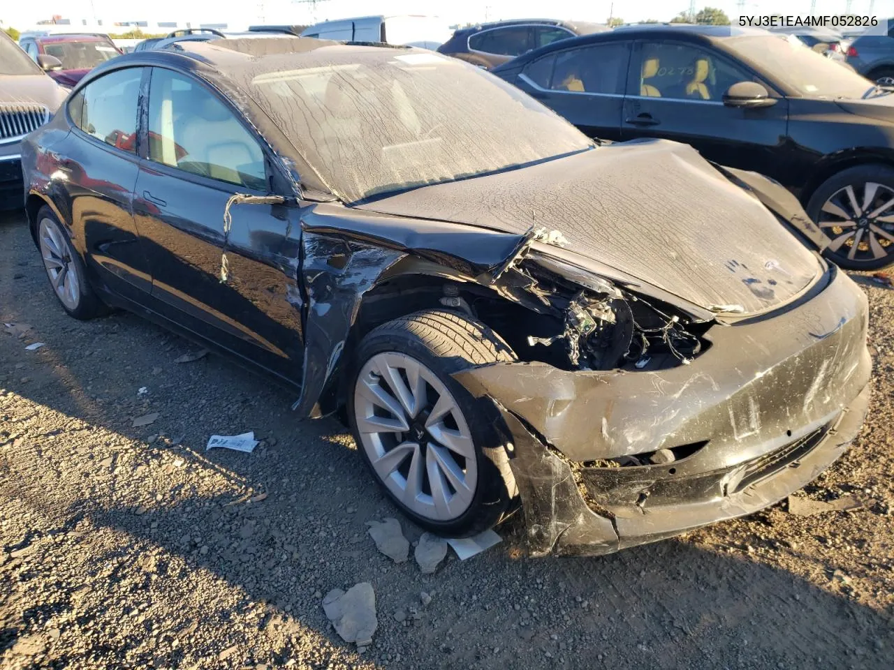 2021 Tesla Model 3 VIN: 5YJ3E1EA4MF052826 Lot: 69529624