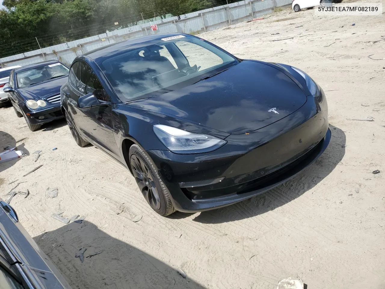 2021 Tesla Model 3 VIN: 5YJ3E1EA7MF082189 Lot: 69589584